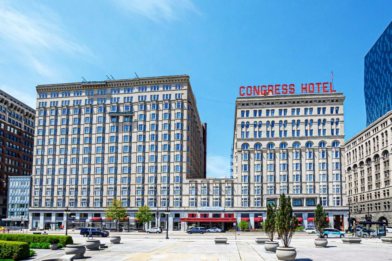 Congress Plaza Hotel Chicago Exterior foto